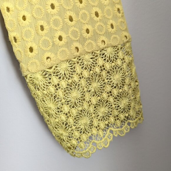 Anthropologie James Coviello Burnham Lace Top by James Coivello - Picture 9 of 12